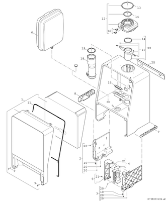 Bosch / Junkers Gas-Brennwertgeraet, wandhaengend Condens GC9001iW 20 H 21/23, Farbe weiß Bild 3