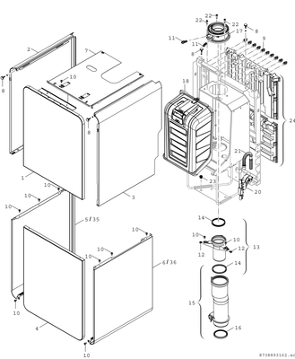 Bosch / Junkers Gas-Brennwertkessel Condens 9000i WM, GC 9000i WM 20/210 S 23, Farbe weiß Bild 4