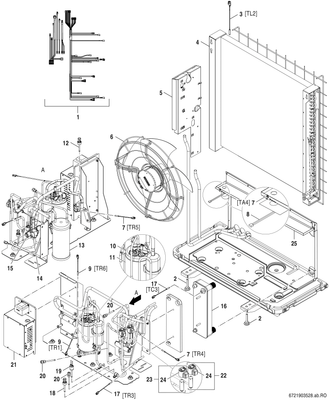 Bosch / Junkers Luftwaermepumpe CS7400i AW 5 OR-S, Ausseneinheit Monoblock-WP, 1510 x 440 x 930 mm, Farbe weiß Bild 5
