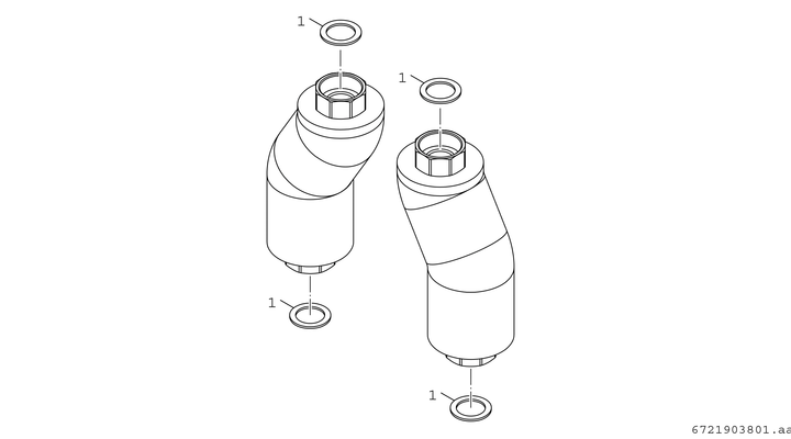 Bosch / Junkers Anschluss-Set BCS35, für Heizkreismontage HS / HSM Bild 3