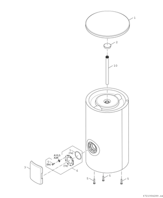 Bosch / Junkers Wärmepumpenspeicher WP 180 P 1 B, Inhalt: 180 Liter, 1184 mm, Farbe silberfarben Bild 4