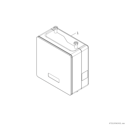 Bosch / Junkers passive Kühlstation HP-PCU, für CS7800i LW, 260 x 460 x 600 mm Bild 3