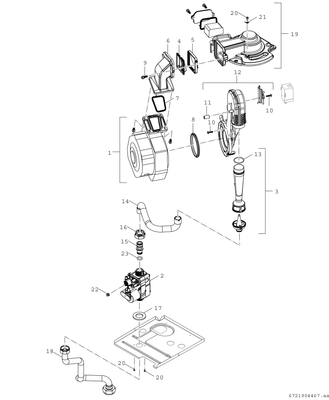 Bosch / Junkers Gas-Brennwertgeraet Condens GC5800iW 24 P 23, Speicheran, wandhaeng, 780 x 440 x 365 mm, Farbe weiß Bild 6