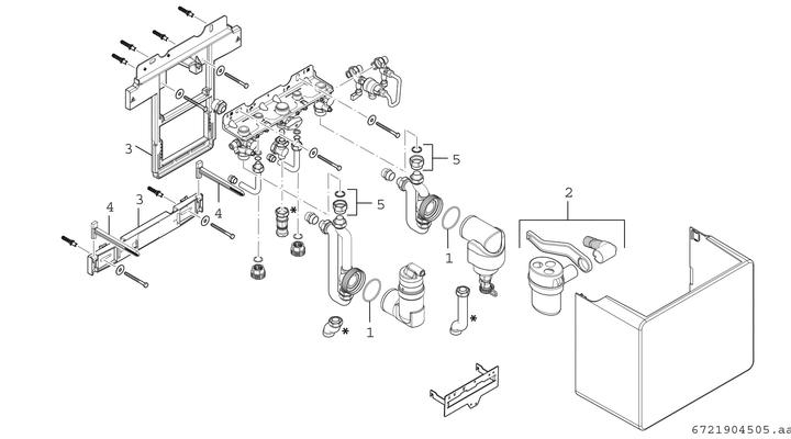Bosch / Junkers Sonstiges Zubehör HW-SetBC-SD Magnetit-/Schlammabscheider Bild 3