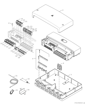 Bosch / Junkers Mischermodul MM 200, für 2 Heizkreise, inklusive 2 Anlegefühler Bild 4