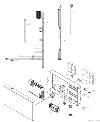 Bosch / Junkers Solewaermepumpe CS7800iLW 8 BHM Unterkomponente von CS7800iLW 8 MB, 1180 x 800 x 800 mm Bild 7