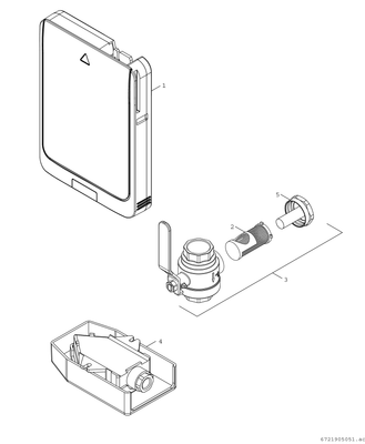 Bosch / Junkers Luft / Wasser-Wärmepumpe Compress CS6800iAW 12 MB, Inneneinh, mit Puffer, 1180 x 600 x 750 mm Bild 8