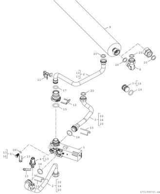 Bosch / Junkers Installationszubehör CS 51 Umbausatz Hybrid, für GC5800iWT Bild 3
