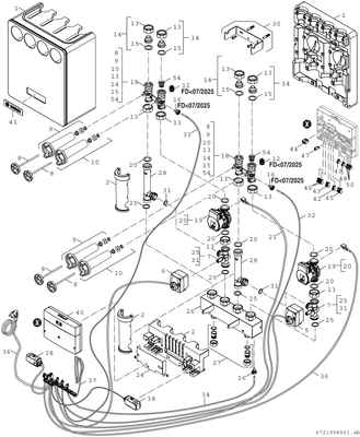 Bosch / Junkers Installationszub. HSM2-M20 / 7 MM200 Schnellmontageset, für 2 Heizkreise+MM200 Bild 4