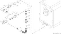 Bosch / Junkers Ausdehnungsgefäss-Anschluss-Set AAS 2 Bild 3