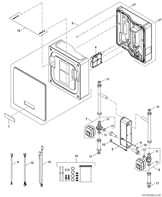 Bosch / Junkers passive Kühlstation HP-PCU, für CS7800i LW, 260 x 460 x 600 mm Bild 4