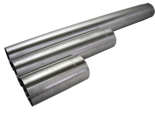 Bertrams Abgasrohr Aluminium 130 x, 500 mm, Farbe silberfarben Bild 3