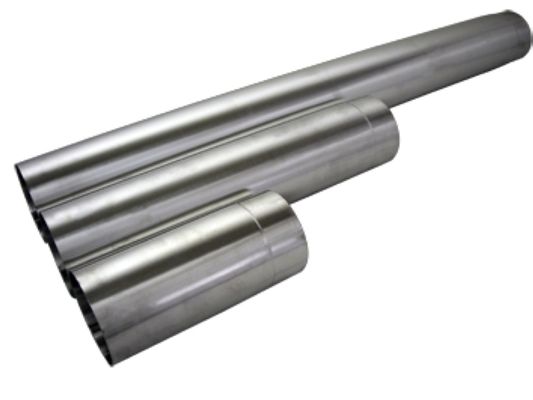 Bertrams Abgasrohr Aluminium 130 x, 500 mm, Farbe silberfarben Bild 4