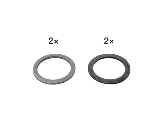 Biral Zwischenstück Typ Z13, 2" x 2", (2 x 5), GG, 10 mm Bild 2