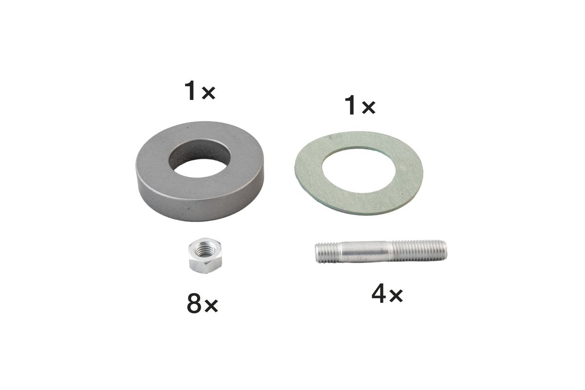 Biral wischenstück Typ Z33, DN 40, GG, 20 mm Bild 1