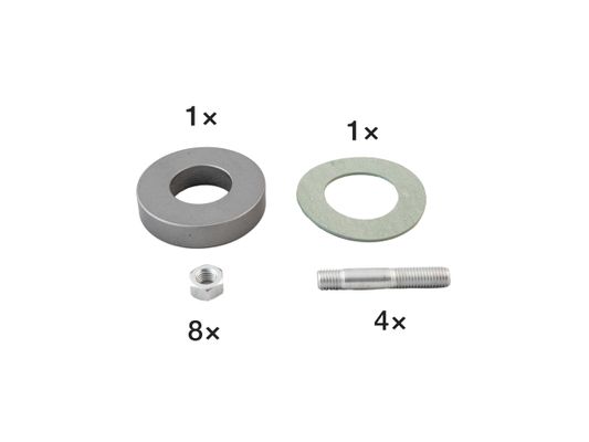 Biral wischenstück Typ Z33, DN 40, GG, 20 mm Bild 2