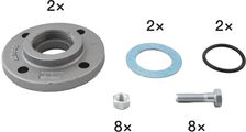 Biral Gewindeflansch Z PN 6 Typ Z30, 2" x DN 50, 40 mm, GG, 2 x 20 mm Bild 1