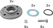 Biral Gewindeflansch Z PN 6 Typ Z30, 2" x DN 50, 40 mm, GG, 2 x 20 mm Bild 2