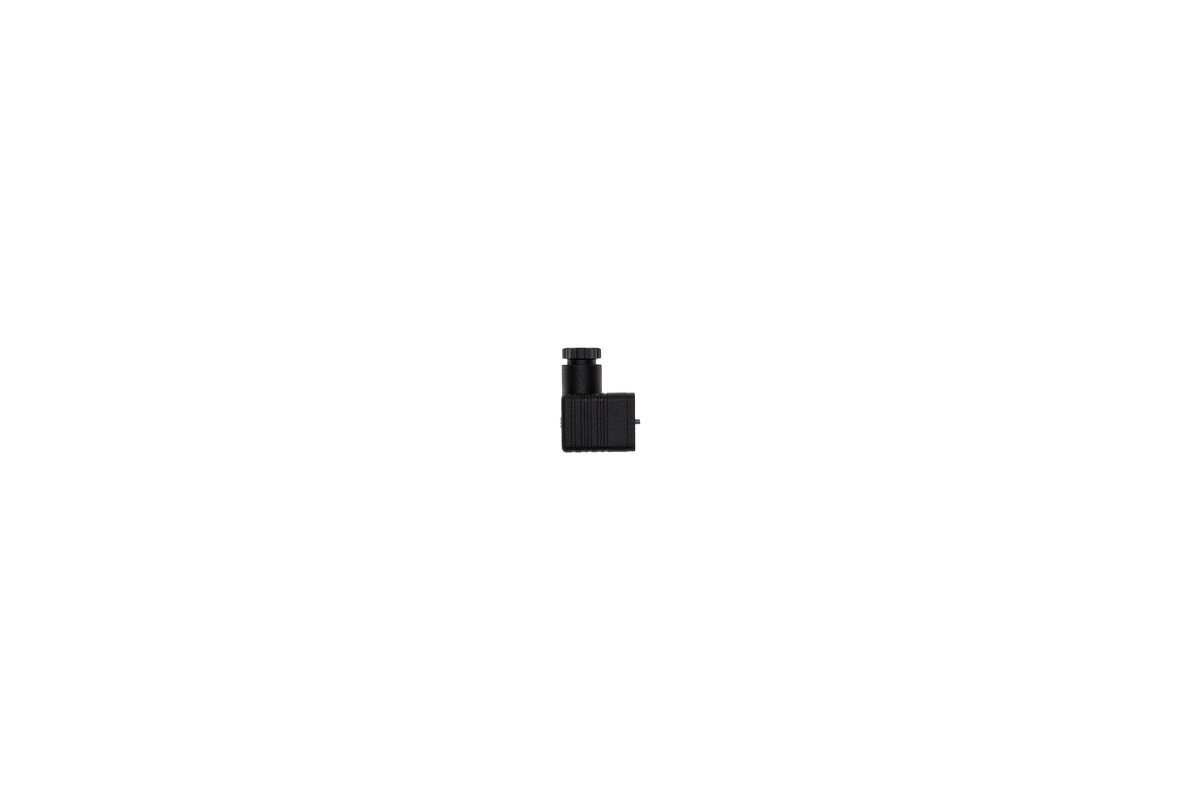 Brötje Anschlussstecker, für Gasarmaturenblock, Farbe schwarz Bild 1