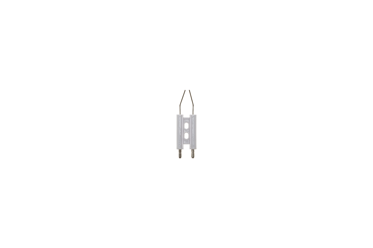 Brötje Körting Doppelelektrode 8 x 42 / 43 x 9 Zünddraht 2 x 1,5 1.4303 Bild 1