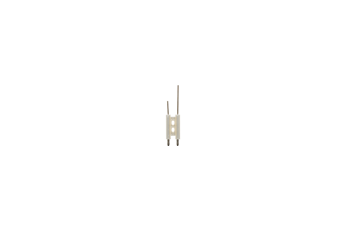 Brötje Körting Doppelelektrode Kanthaldraht Zündung / Ionisation 25/50 lg. Bild 1