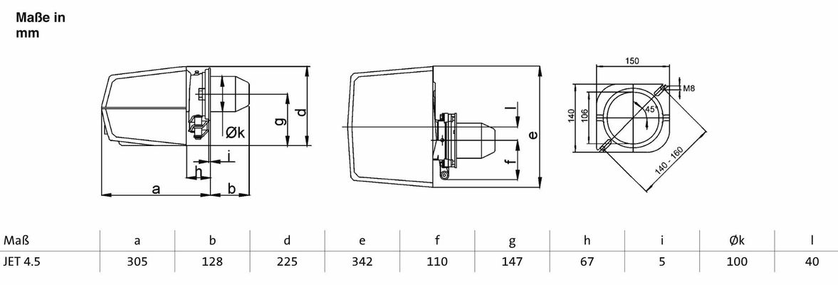 Brötje Ölbrenner Jet 4,5 UNI-NOX Kesselleistung 15-36 kW Bild 3