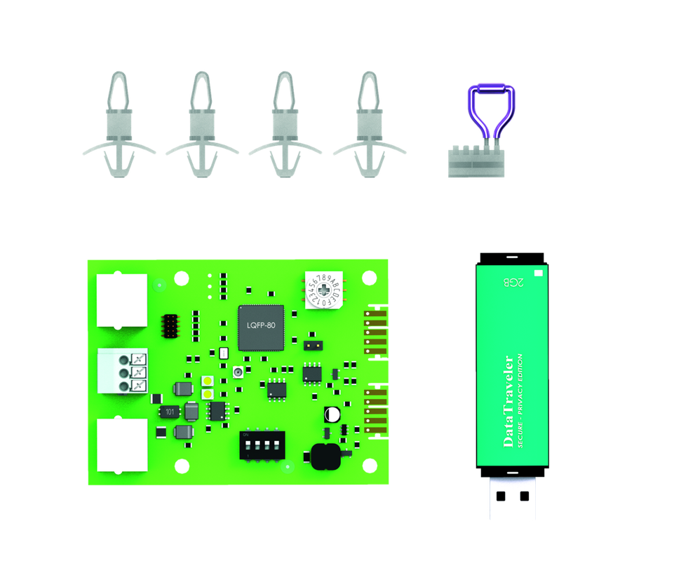 Brötje Modbus-Modul IWR MBM, für Anbindung an GLT Bild 1