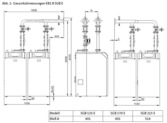 Brötje Kaskadenbausatz, für SGB 260/ 300E KB2 B SGB E Bild 2