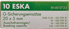 Brötje Sicherung 4.0A (10 Stück) Bild 1