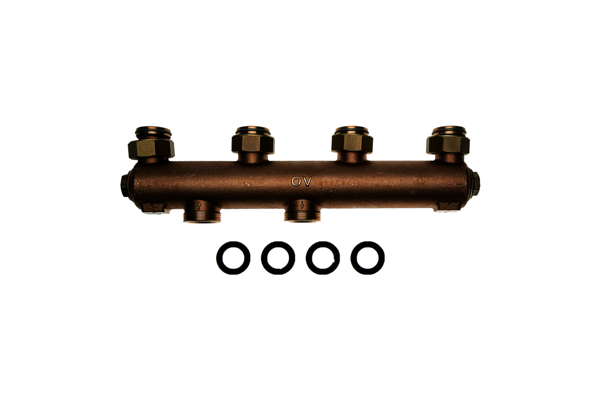 Brötje Verteiler-Set VS 2, für 2 Heizkreise, mit Isolierung Bild 1