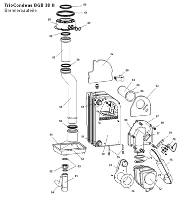 Brötje Brennerrohr BBS 2.28 Bild 2