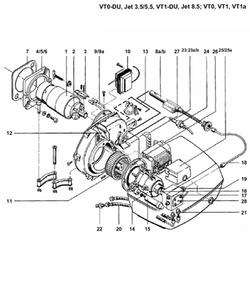 Brötje Körting Flammenfühler QRB1B-A033 B40B mit Stopfen und Adapter Bild 2