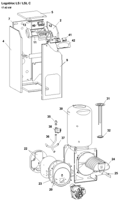 Brötje Handlochdeckel, mit Tauchhülse komplett Durchmesser, 216 mm Bild 2