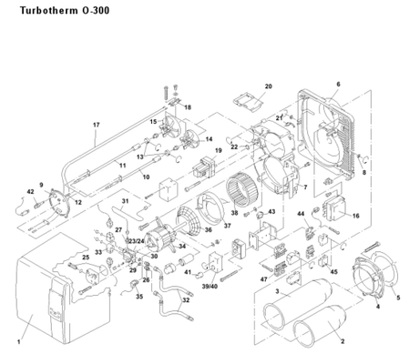 Brötje Ölfeuerungsautomat Satronic TF 834 (mit OEv, ohne Anfahrhilfe) Bild 2