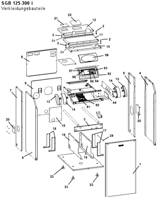 Brötje Gas-Brennwertkessel SGB 400 I, E-Gas, Farbe weiß Bild 2