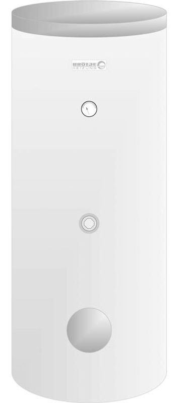 Brötje Solarspeicher SSB 500 B bivalent, 500 l, 1806 mm, Farbe weiß Bild 1