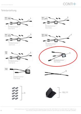 Conti + Steuerelektronik - Basis (3 Anschlüsse), Batterie, Netz, 6 V Bild 2