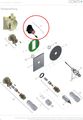 Conti + Magnetventilgehaeuse 55 mm, 6 V Bi, mit Ventil, ohne Absperrung Bild 3