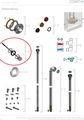 Conti Piezotaster-Set mit Farbringen rot und blau Bild 3