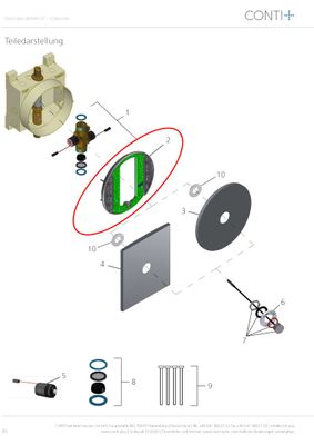 Conti + Traegereinheit CONBOX inklusive Befestigungsschrauben Bild 3