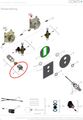 Conti + Set Thermostatgriff inklusive Schrauben Bild 2