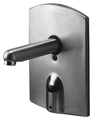 Conti + iQ elektr. IR Wandarm. UP Vcon. ohne Misch. Edelstahl Ausladung 120 mm A50, Farbe Edelstahl-Optik (silber) Bild 3