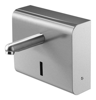 Conti + lino elektr. IR Wandarm. AP Batt. ohne Misch. Edelstahl Ausladung 220 mm K20, Farbe silber Bild 3