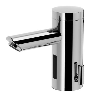 Conti + lino elektr. IR WT-Armatur Batt. mit Misch.druckl. chrom L30, Farbe chrom Bild 3