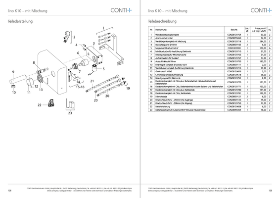 Conti + lino elektr. IR Wandarm. AP Batt. mit Misch. Edelstahl Ausladung 220 mm K10 C+, Farbe silber Bild 2