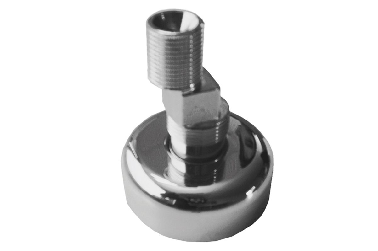 Conti + S-Anschlüsse absperrbar (2 Stück), 3/4" x 1/2", mit Rosette, DN 15 Bild 1