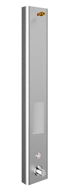 Conti CO CONSMART Duschelement Edelstahl Ablg TB, PZ, Netz, Hyg ext. Handb, DN 15, Farbe silberfarben Bild 1