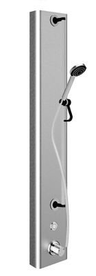 Conti CO CONSMART Duschelement Edelstahl HB Thermostat, Piezo, Netz Stopp, DN 15, Farbe silberfarben Bild 4