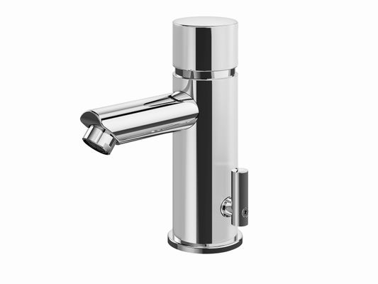 Conti + lino SofTouch WT-Armatur Selbstschluss mit Misch. chrom ST10, Farbe chrom Bild 6