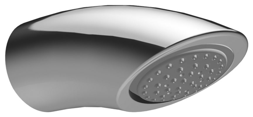 Conti + CONHEAD RAIN2 Brausekopf, für Duschpaneele, 70 x 66 x 145 x 110 mm, Farbe chrom Bild 2